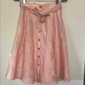 EUC Anthropologie Hutch Pink Skirt Size 2​​